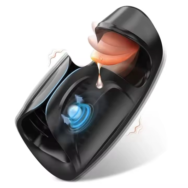 Vibrador de placer con empaque privado, entrenador de placer de doble función, estimulador de glande para hombres - 1