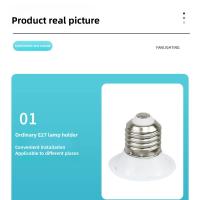 Ventilador de luz LED 2 en 1, lámpara de tres velocidades, cuenta E27, tornillo, Control remoto, Control de pared, dormitorio - details 8