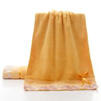 Juego de toallas de baño con bordado de bordes de encaje, juego de toallas absorbentes de microfibra, decoración de boda y baño, 3 unidades - details 10
