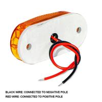 Luces LED de posición laterales para automóviles, paquete de 5, Luces cuadradas Exteriores, Luces de advencia traseras, Luces de gálibo para grúas, 12-36 V - details 3