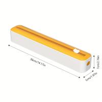 Cortador de película adhesiva, artefacto de refrigerador sin lágrimas para cocina casera, caja de corte de cubierta de película adhesiva multifuncional para colgar en la pared magnética - details 2