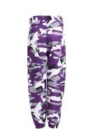 Pantalones de tiro medio para mujer, pantalones Cargo holgados de camuflaje para primavera y otoño, pantalones bombachos cómodos - details 14