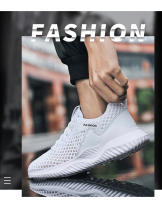 Zapatillas de correr de verano para hombre, zapatillas ligeras y transpirables de malla de aire para hombre, calzado para correr al aire libre, caminar, entrenamiento atlético - details 2