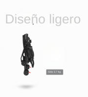 Cochecito para mascotas de 4 ruedas Cochecito de cachorro liviano plegable todo terreno para perros y gatos 30 libras - details 4