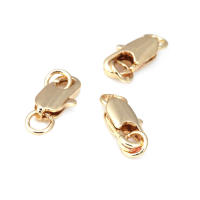6 uds. De latón de Color dorado de 18K con cierres circulares de langosta, cierres para collares, pulseras, suministros para fabricación de joyas, accesorios Diy - details 23
