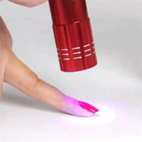 Secador de Uñas Portátil UV Mini Secador de Manicura para Gel Secado Rápido con Luz de Fotógrafo - details 1