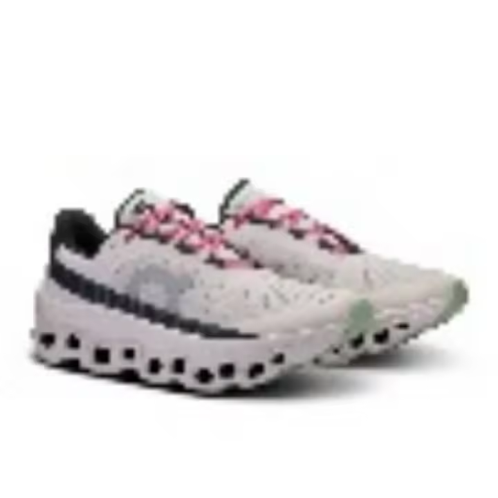Zapatillas Grises Running Cloudmonster Frost Negro Encendido - 1