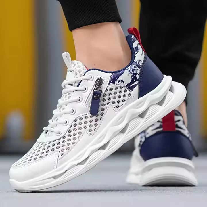 Zapatillas de verano para hombre, zapatos informales para la playa al aire libre, sandalias, chanclas para caminar, zapatos ligeros de moda cómodos, calzado masculino - 1