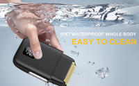 Maquinilla de Afeitar Eléctrica, Maquinilla de Afeitar Eléctrica para Cara de Hombre, Afeitadoras Eléctricas para Hombres, Afeitadora de Lámina 3 Velocidades Ajustables Recargable Impermeable Afeitadora Apretada con Pantalla LED para Afeitadoras de Cara - details 3