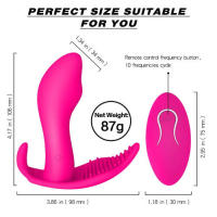 Vibrador Invisible Control Remoto Inalámbrico Juguete Sexual de Silicona Suave para Estimulación Clitorial y G-Spot Certificado CE - details 12