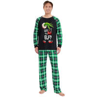 Conjunto de pijamas navideños a juego para familia, elfo, pijamas, vacaciones, Navidad - details 4
