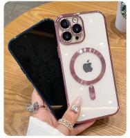 Funda con revestimiento magnético para iPhone 16e15 14 16 13 12 11 Pro Max con Protector de lente de cámara de cristal para cubierta de carga inalámbrica Magsafe - details 12