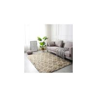 Alfombra de Pelo Grueso y Suave Tinyboy-hbq Antideslizante, Perfecta para Decoración de Sala y Dormitorio (Negro Gris, 160 * 200cm) - details 14
