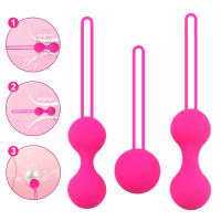 Vibrador de Silicona Inteligente Bola Vaginal Kegel Máquina de Ejercicio para Estiramiento - details 0