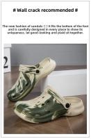 Sandalias de Moda para Pareja de Verano Zapatillas de Playa y Hogar Impermeables con Suela Suave para Hombres - details 2