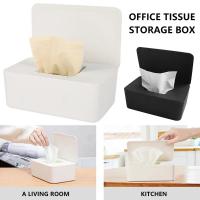Organizador de Papel Higiénico Desechable de Plástico Caja de Almacenamiento Rectangular Aparecible con Tapa Ideal para Hogar, Coche, Oficina - details 8