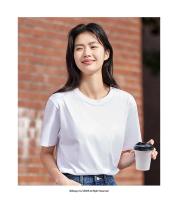 Camiseta Casual de Manga Corta Semir 2024 Algodón Puro Cuello Redondo Top de Moda para Hombres - details 2