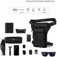 Bolsa de pierna para exteriores de gran capacidad para escalada, bolsa ajustable multicapa para ciclismo, bolsa informal impermeable para motocicleta - details 10