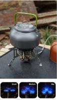 Quemador de camping de viaje a gas de 3 cabezales, estufa de mochila plegable de 6800W, equipo de cocina para senderismo, picnic y barbacoa al aire libre - details 6