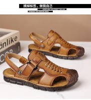 Sandalias para hombre, casuales, transpirables, zapatos de playa, de doble uso, resistentes al desgaste, antideslizantes - details 14