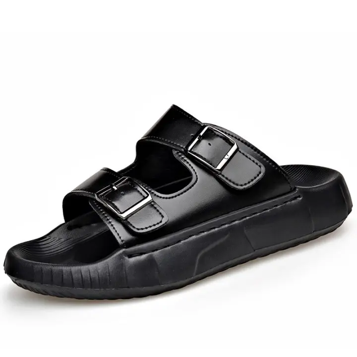 Nuevas Sandalias para Hombres Moda Sencilla, Versátiles, Suela Suave, Resistente al Desgaste, Transpirables, Zapatos de Playa - 1
