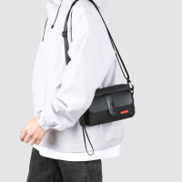 Mochila cruzada para hombre, bolsa de almacenamiento de viaje informal para senderismo, bolso cuadrado pequeño de un solo hombro para deportes al aire libre - details 8