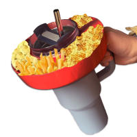 Shein Amazon TikTok popular Copa Stanley, Copa Stanley plato de bocadillos de frutas dividido, plato de frutas - details 9