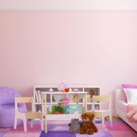 Mesa y Sillas Infantiles Juego de Mesa y Sillas de Fibra Blanco/Beige Almacenamiento - details 1