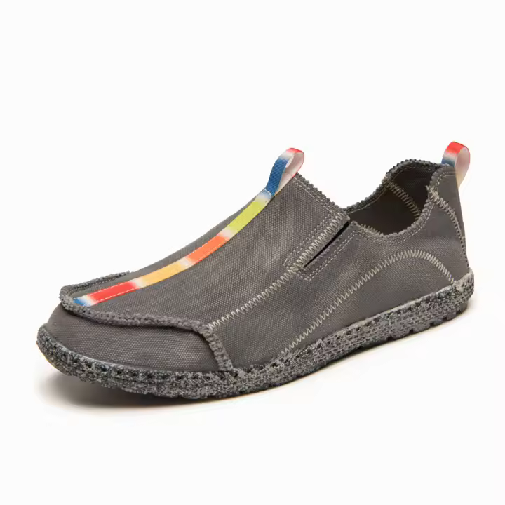 Zapatos de lona informales para hombre, mocasines transpirables, suaves y cómodos, antideslizantes, sin cordones, para conducir - 1