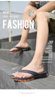 Nuevas chanclas para hombre, sandalias de playa antideslizantes de suela suave con amortiguación de golpes y fondo de cojín de aire completo ajustado - details 4