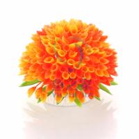 Hierba de plástico de alta calidad para plantas de acuario, adorno decorativo de 6 colores para pecera, 1 unidad - details 2