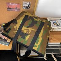 Bolso de mano SPUNK Camo Nylon - Gran capacidad, impermeable y duradero con correa ajustable |   Bolso bandolera y bandolera informal para exteriores con detalle reflectante y llavero gratis - details 4