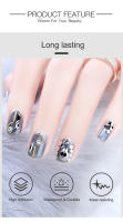 ROSALIND Gel de gelatina con diamantes de imitación, sin necesidad de limpiar y capa superior, pegamento adhesivo para pegar fuerte diamantes de imitación, lámpara LED UV, diseño de arte de uñas - details 2