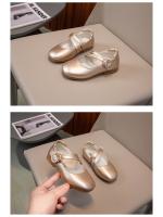 Zapatos de cuero con flores para niña, calzado plano de princesa para fiesta de boda, dulce y suave, clásico, para primavera y otoño - details 5