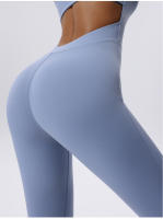 Mono de Yoga con cremallera para mujer, chaleco sin mangas y pantalones ajustados para Fitness y entrenamiento - details 7