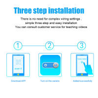 Cámara de seguridad inalámbrica para interiores alimentación USB 1080P con batería de respaldo  detección de movimiento visión nocturna cámara de vigilancia WiFi para el hogar - details 0