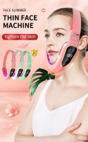 Dispositivo de elevación, terapia de fotones LED, masajeador adelgazante, masajeador de vibración facial calentado con doble mentón en V - details 0