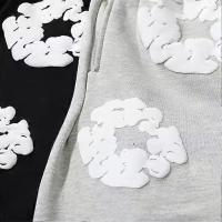 Pantalones cortos de verano para hombre con estampado de flores, cordón elástico en la cintura, bolsillos sueltos, plisados, para vacaciones, deporte en la playa, ropa de casa informal, pantalones cortos - details 4