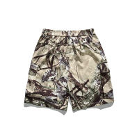 Men New Outdoors Camouflage Cargo Shorts Summer Leisure Fashion Elastic Waist Shorts Hiking Motion Basketball Short Trousers Men - details 3