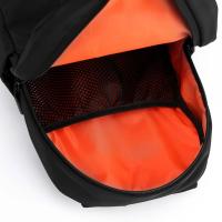 Mochila escolar de nailon transpirable para hombre, impermeable, resistente al desgaste, almacenamiento en capas, ligera para ej - details 11