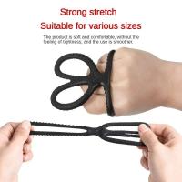 Leten-anillos de bloqueo de silicona para hombre, anillo reutilizable para retrasar la eyaculación, productos de Bondage para el escroto, juguetes eróticos para erección de pareja - details 6