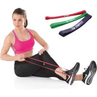 Bandas de resistencia gruesas y pesadas, banda corta de peso muerto, activación de glúteos, ejercicio de glúteos, banda de calentamiento dinámico y cadera, longitud de 60cm, 1 ud. - details 8