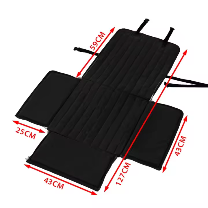 Funda de asiento de coche para mascotas, hamaca de viaje plegable para gatitos y cachorros, jaula impermeable para perros - 1