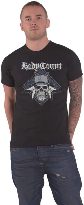 Camiseta Delgada de Ataque para Hombres Moda Negra Artículos Habituales - 1