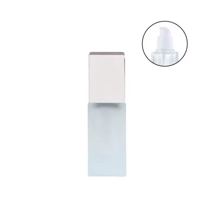 Vial Mini muestra reenvasado maquillaje líquido botella de base botella vacía recargable loción bomba botella contenedor de cosméticos - 1