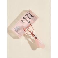 Rizador de pestañas BASIC LIVING en oro rosa con mango rosa - details 4