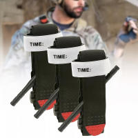 3-Pack Quick Release Tourniquet - Portable Outdoor First Aid Bandage with Metal Lever for Hunting and Fishing - details 0