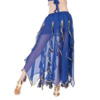 Gasa española para mujer, borlas brillantes, vestido largo, disfraces de actuación, accesorios de danza del vientre - details 8