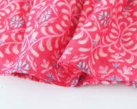 Ropa de mujer estilo europeo y americano de vacaciones vestido casual suelto con estampado largo con cuello en V - details 11