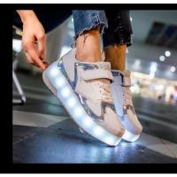 Nuevos Zapatos de Patinaje de Ruedas para Niños Zapatos Deportivos para Adultos con Luz - details 20